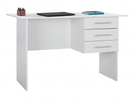 Бюро за компютър Ensley HM2029.05, 120/60/76 см - Бяло