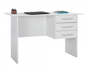 Бюро за компютър Ensley HM2029.05, 120/60/76 см - Бяло