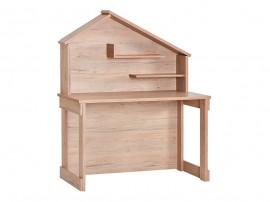 Детски бюро с надстройка My House, 120/60/149 см - Дървесен