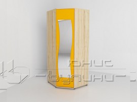 Детски ъглов гардероб Фантазия Модул 2 - По поръчки, 80*80/51/196 см, Цвят по каталог