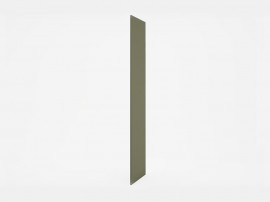 Кухненски краен панел за колонен шкаф Лукс мат М51 - 58/223 см, MDF Супер мат каменно сиво