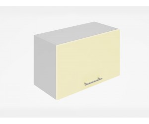 Горен кухненски шкаф Лукс мат М26 - 60 см, MDF Супер мат крем