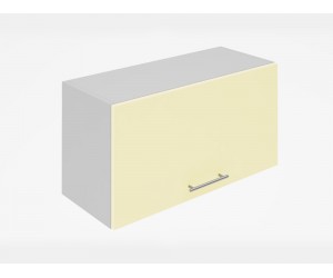 Горен кухненски шкаф Лукс мат М26 - 70 см, MDF Супер мат крем
