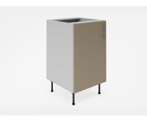 Долен кухненски шкаф Лукс мат М2 - 50 см, MDF Супер мат лате