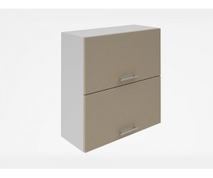 Горен кухненски шкаф Лукс мат М25 - 70 см, MDF Супер мат лате