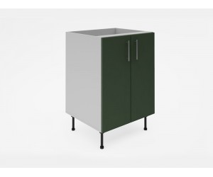 Долен кухненски шкаф Лукс мат М6 - 60 см, MDF Супер мат маслина
