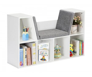 Детска етажерка за книги Ginger JWTR-3153 - Бяла 