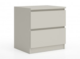 Нощно шкафче Лео 2 - Кашмир, 45/36/47 см, Чекмеджета