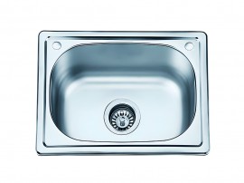 Мивка за кухня ICK D5037P - алпака, Хром/Гланц