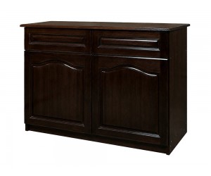 Сервитьорски шкаф Масив - Орех, Чам, 80 см